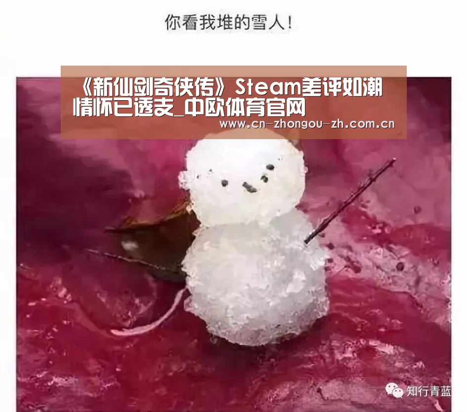 《新仙剑奇侠传》Steam差评如潮 情怀已透支_中欧体育官网(图4) zoty体育